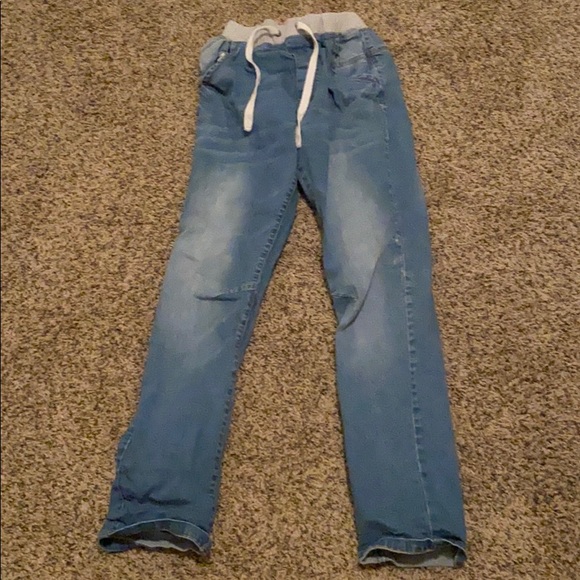 Denim joggers - Picture 1 of 2
